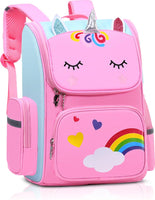 1 x RAW Customer Returns QY Unicorn Backpack - Backpack Girls - Unicorn - Pink - Small from group 1 , new pink, M - RRP €27.6