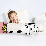 3 x Brand New Terbaik 110CM Dalmatian Dog Plush Pillow Cuddly Toy Stuffed Animal Long Throw Pillow Kawaii Dog Plush Pillow Soft Stuffed Animal Toy Gift over 3 years - RRP €107.07