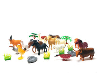 12 x Brand New Brigamo 17 x Farm Animal Figures Farm Animal Mix, Farm Toys - RRP €189.48