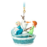 1 x RAW Customer Returns Disney Store Frozen - Completely Unabashed - Living Magic Collection - Anna, ELSA and Olaf - Singing Sk - RRP €46.95