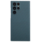 1 x RAW Customer Returns qichenlu Bulletproof Aramid Fiber Camera Protection-Blue Aramid Case for S22 Ultra,Military Standard Shockproof Extremely Thin Cover Case Hard Shell for Samsung Galaxy S22 Ultra - RRP €25.5