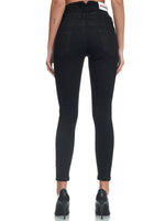 1 x RAW Customer Returns Elara Damen Jeans Stretch Skinny High Waist Chunkyrayan EL60 Schwarz-38 M P - RRP €26.21