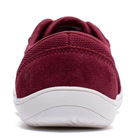 1 x RAW Customer Returns HOBIBEAR Unisex Wide Barefoot Shoes Women Men Barefoot Shoes Minimalist Outdoor Trail Running Walking Shoes Wine Red EU 44  - RRP €44.99