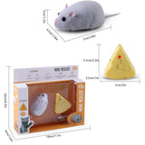 1 x RAW Customer Returns Stecto Remote Control Rat Toy for Domestic Cats, Electronic Games with Batteries, Ideal for Cats to Play Real Rodents, Plush Game. - RRP €30.0