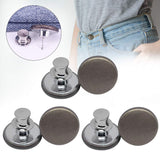 1 x Brand New MOVKZACV 6 pieces jeans buttons without sewing, 17 mm jeans buttons for screwing, jeans button, removable trouser snap fasteners buttons for clothing jeans trousers bags, to expand or reduce the trouser size - RRP €20.4