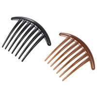 4 x Brand New Minkissy 10Pcs Acrylic Hair Clips Side Comb Women Side Comb Hair Accessories Black Coffee - RRP €72.0