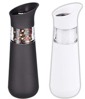 1 x RAW Customer Returns Electric salt and pepper mill set of 2 with tilt sensor and light 12102 - RRP €21.72