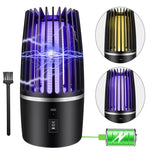 1 x RAW Customer Returns Insect Killer Mosquito Trap Electric USB Rechargeable Mosquito Killer Electric Lamp Fly Trap Insect Protection Indoor Outdoor Pest Control Attractant for Backyard U  - RRP €29.74