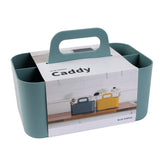 1 x RAW Customer Returns BLUE GINKGO Multipurpose Storage Caddy - Stackable Plastic Caddy with Handle, Cleaning, Crafts, Desk Organizers and Art Containers Rectangle - Green - RRP €19.15