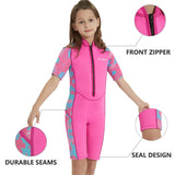 4 x Brand New IFLOVE kids wetsuit girls boys 3 mm diving suit shorty surf suit wetsuits neoprene for diving surfing snorkeling pink 14 - RRP €143.32