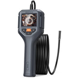 1 x RAW Customer Returns DEPSTECH Endoscope camera with light, 1080P HD inspection camera live image with 2X zoom 2.4 inch IPS screen, sewer camera pipe camera 5m snake camera home inspection tool - RRP €40.33