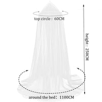 6 x Brand New Bed Mosquito Net,Universal Dome Mosquito Net,Lightweight Breathable Mosquito Net,Universal Canopy Double Bed,Mosquito Net Circular Cover,Mosquito Net Canopy,for King Hammocks Cots - RRP €72.6