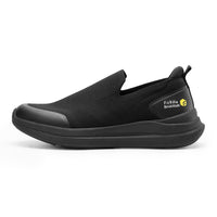 1 x RAW Customer Returns FitVille Men s Slip-on Sneakers Extra Wide Comfortable Trainers Lightweight Walking Shoes Breathable Wide Slipper Shoes Black 49 EU X-Wide - RRP €64.99