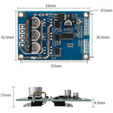 1 x RAW Customer Returns Brushless Motor Controller DC 12V-36V 15A 500W DC Motor Speed Controller Hall Control Board BLDC Brushless Motor Controller Durable and Stable Performance - RRP €15.2