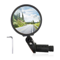 1 x RAW Customer Returns Homieway 2 Pack Bicycle Mirrors for E-bike, HD Convex Bicycle Rearview Mirror, 360 Rotatable Foldable Safety Bicycle Rearview Mirror, Universal Bicycle Mirror for Handlebars 14.8-23 mm Right - Left  - RRP €18.53