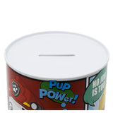 1 x RAW Customer Returns Metal money box for children - Paw Patrol comic book - RRP €9.3