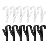 5 x Brand New NEUSID 12 pieces towel hooks towel holder radiator radiator hooks hooks for towel radiators plastic hooks heating bathroom radiator for all standard radiators white, black  - RRP €120.0