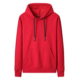 1 x RAW Customer Returns amropi Men s Tracksuit 2 Pieces Sportswear Set of Hoodies and Pants 4XL, Red Black - RRP €46.99