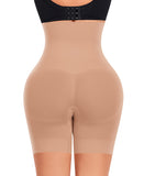 1 x RAW Customer Returns Werkiss Shapewear Women s Tummy Control Panties High Waist Shapewear Girdle Pants Figure-Shaping Girdle Pants Tummy Control Underwear Leggings Body Shaper Brown, XL  - RRP €22.14