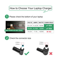 1 x RAW Customer Returns FLGAN 120W 6.15A Charger Power Cable 710415-001 L41856-001 for HP USB-C Dock G5 5TW10UT 5TW10AA 5TW10AA ABB 5TW10UT ABA USB-C A Universal Dock G2 5TW13AA HP Omen 15-5000 15-5100 15-5200 laptop s - RRP €45.99