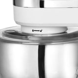 1 x RAW Customer Returns EMERIO food processor kneading machine mixer with 5L stainless steel bowl 3 mixing tools splash guard with filling opening powerful 1000 watt power 6 speeds pulse retro KM-123117 - RRP €75.62