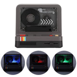 1 x RAW Customer Returns Car Audio Bluetooth Cassette Player, Portable Cassette Speaker Stereo Sound Multifunction Music Cassette Player with Rhythmic Night Light for Aromatherapy Black  - RRP €39.32