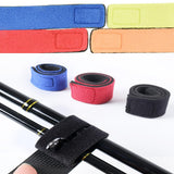 1 x Brand New CAASFOOY Fishing Rod Straps, Adjustable Velcro Straps for Fishing Rod Attachment, Fishing Accessories Elastic Fishing Rod Belt, Elastic Cable Ties for Fishing Rods 25cm 12pcs - RRP €30.0