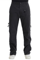 1 x RAW Customer Returns MAGCOMSEN Work Trousers Men Cotton Cargo Pants Men Tactical Pants with Multi Pockets Breathable Functional Pants Regular Fit Outdoor Pants for Hiking Black 36 - RRP €58.98