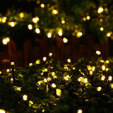 1 x RAW Customer Returns BrizLabs Christmas Tree Fairy Lights Outdoor, 100M 1000 LED Christmas Fairy Lights Outdoor Power Operated 8 Modes Waterproof Decorative Fairy Lights for Indoor Room Garden Wedding Party, Warm White - RRP €55.99