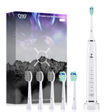 1 x RAW Customer Returns Electric Toothbrush Electric Toothbrush Clean teeth like a dentist Rechargeable 4 hours Lasts for 30 days Use 5 optional modes - RRP €39.99