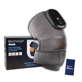 1 x RAW Customer Returns Galtville Rechargeable Heated Vibration Massager Shoulder, Elbow and Knee Support with 3 Heating Modes and LED Display - RRP €48.16