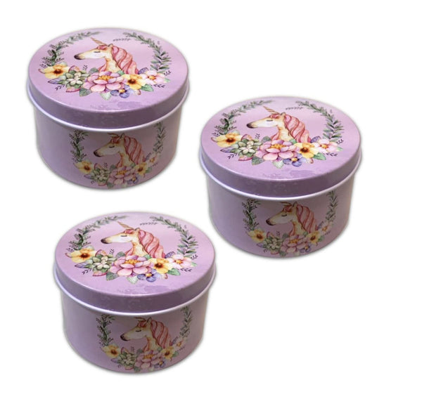 1 x Brand New Ducomi LovelyBox - Set of 3 Tin Boxes with Resealable Lid and Vintage Design and Italian Design - Container for Tobacco, Pills, Jewelery and Small Objects Felicity  - RRP €6.55