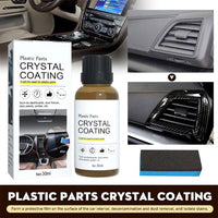 8 x Brand New Plastic Parts Crystalline Coating, 2024 New Car Plastic Restorer, Crystal Coating Plastic, Car Scratch Removal Wax Car Plastic Parts Renovation Agent 2 Pieces  - RRP €94.08