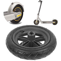 1 x RAW Customer Returns Alomejor Electric Scooter Tire with Hub Electric Scooter Rear Wheel and 120 Disc Brake Pneumatic Tire Rear Wheel Replacement Airless Tire Compatible with XIAO-MI PRO Electric Scooter - RRP €45.5