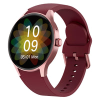 1 x RAW Customer Returns BingoFit Smartwatch Women with Telephone Function, 1.43 AMOLED Touchscreen Fitness Watch, Fitness Tracker with Heart Rate Monitor Sleep Monitor Blood Pressure SpO2, 50 Sports Modes Pedometer Watch for Women Men - RRP €43.99