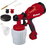 1 x RAW Customer Returns Einhell electric paint spraying system TC-SY 400 P 400 W, for small and medium-sized work surfaces, for paints and glazes, paint quantity regulation , 800 ml - RRP €41.24