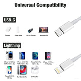 1 x RAW Customer Returns USB C to Lightning Cable 2M, 2 Pack Apple iPhone Charger Cable MFi Certified Fast Charger Charging Cable Compatible with iPhone 14 14 Pro 14 Pro Max 14 Plus 13 12 11 SE 2020 XS 8 iPad - RRP €10.24