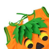 1 x RAW Customer Returns Toddler Pumpkin Halloween Carnival Costume Cosplay Set for Kids Boys Girls 18-24 Months, Orange  - RRP €18.96