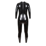 1 x RAW Customer Returns LEOHEX Glossy Enameled Stretch Bodysuit Sexy Rubberized Bodycon Full Body Catsuit Clubwear Dance Party Costume Wet Look Black, XL  - RRP €87.72