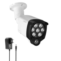 1 x RAW Customer Returns Lonnky 8-LED Infrared Illuminator, 30M IR Light for Security Cameras TAPO C200 C310, Reolink 410W , VR Quest Series, VR2 , PS5, 90 Night Vision, Includes 12V 1A Power Adapter - RRP €38.35