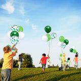 8 x Brand New Green White Balloons - RRP €81.68