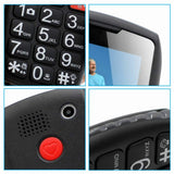 1 x RAW Customer Returns artfone C1 Mobile Phone for Elderly, Big Buttons, Big Volume, SOS Function, Black - RRP €29.23