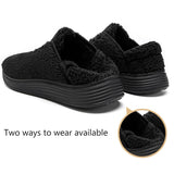 1 x Brand New Tvtaop Winter Shoes Men s Shoes Warm Plush Jogging Sneakers Lightweight Walking Shoes Men Slippers Black 42 EU - RRP €22.18