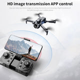 1 x RAW Customer Returns Goolsky LS-S1S Drone with Camera Daul 6K WIFI Professional Brushless Quadcopter with Obstacle Avoidance, Optical Flow Positioning, Gesture Photography, Maintien D Altitude Mode Headless 2 Batteries - RRP €57.07