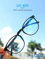 5 x RAW Customer Returns CNLO Blue Light Glasses Computer Glasses Radiation Protection Gaming Glasses UV Protection Anti Eye Strain Lens Lightweight Frame Men Women Black - RRP €110.9