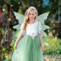 4 x Brand New Goenb Fairy Wings Adult Fairy Wings Children, Fairy Wings Women Adult Winx Club Costume Fairy Wings for Carnival Birthday Halloween Christmas Comic Con Role Play Themed Party Green  - RRP €68.56