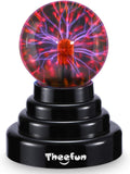 1 x RAW Customer Returns Magic Plasma Ball Theefun Mini Luminous Portable Ball Electrostatic Ball Touch Sensitive Lightning Ball, Flashing Educational Toy Physics Flash Light Plasma Lamp Sphere Light Effects - RRP €17.69