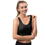 1 x RAW Customer Returns HBselect sports bra bustier women s bralette seamless with padding sportswear polyester fiber without underwire breathable jogging yoga jumping fitness - RRP €25.2