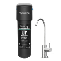 1 x RAW Customer Returns Waterdrop Under Sink Water Filter System, 10UB-UF, 0.01 Micron Ultra Filtration Under Counter Drinking Water, with Dedicated Stainless Steel Faucet, 30,000 Liters - RRP €76.49