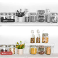 5 x Brand New Pack Kitchen Cabinet Pantry Refrigerator Food and Utensil Organizer Shelves L  - RRP €74.95